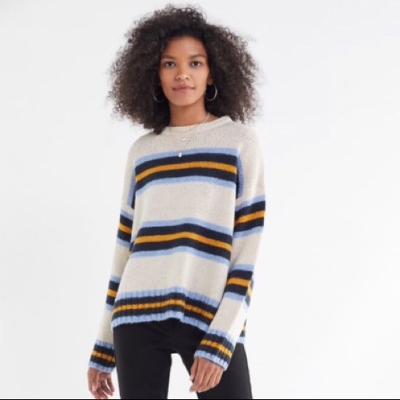 Urban Outfitters Sweaters - Urban Outfitters Bobby Boyfriend striped sweater